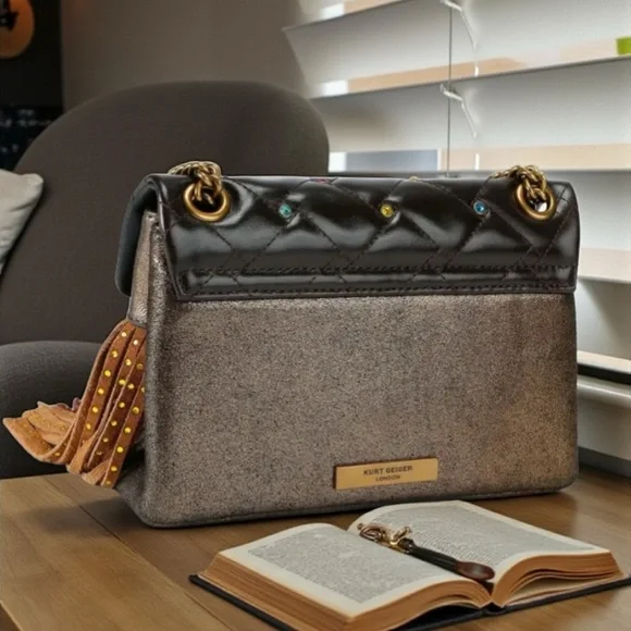 Kurt Geiger London Mini Fringe Bag. NWT and Dustbag - Picture 3 of 7